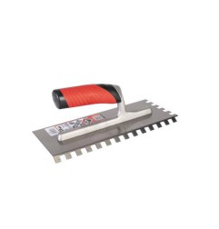 Peigne en acier de 45 degrés et rubis de 28 cm avec mangue rubiflex ouverte