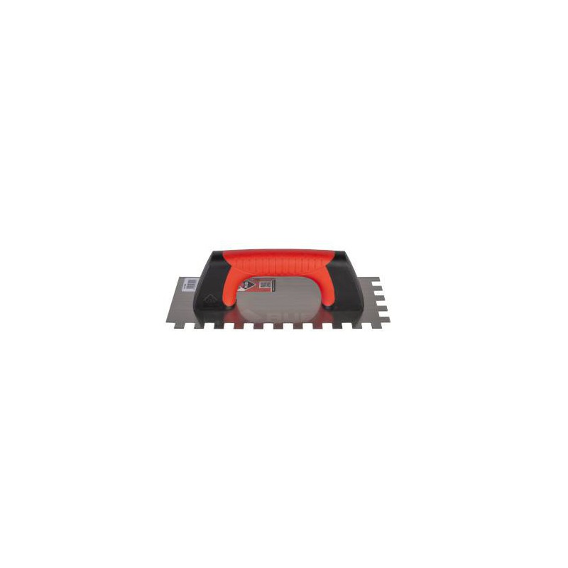 Peigne en acier rubis 28 cm avec poignée rubiflex fermée