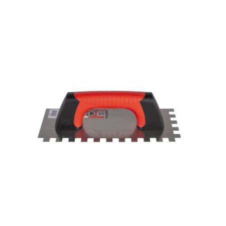 Peigne en acier rubis 28 cm avec poignée rubiflex fermée