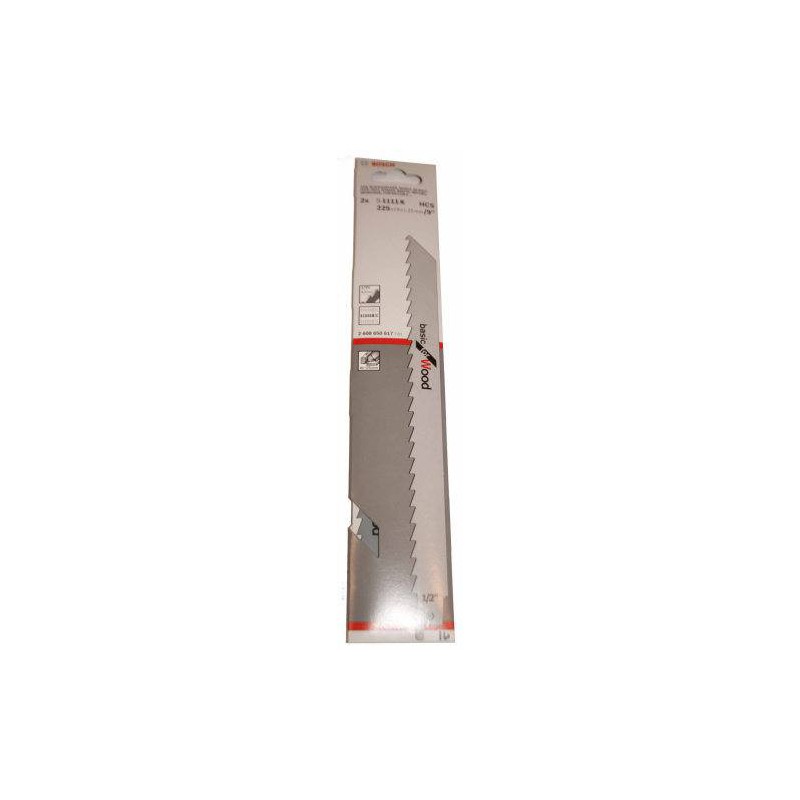 BOSCH SABLE SABL SABLE SPÉCIAL pour le bois épais 2608650617 pack de 2