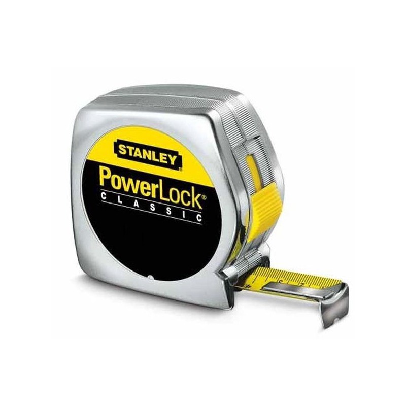 Stanley Powerlock Flexomètre professionnel avec freinage