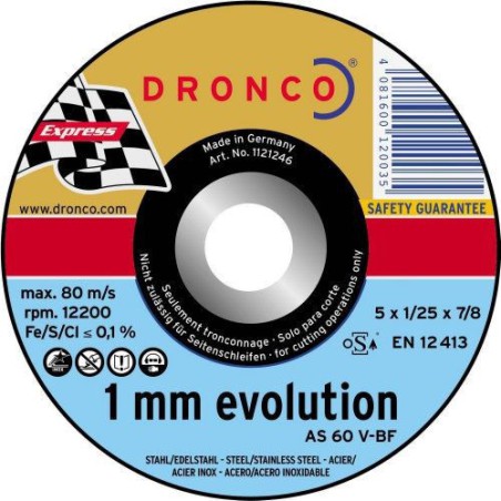 Évolution de dronco en acier dranable