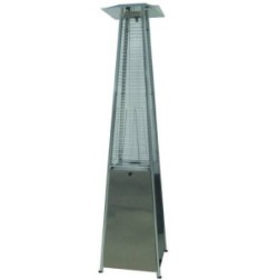 Poove inoxydable pour gaz extérieur forcali pyramidal 5-13 kW