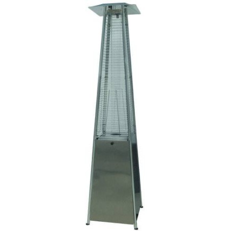 Poove inoxydable pour gaz extérieur forcali pyramidal 5-13 kW