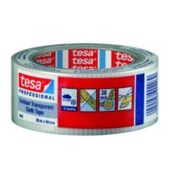 Tissu transparent 25 mt x 48 mm