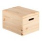 Boîte en bois sans vernis 60x40x23 cms