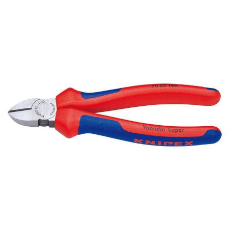 Knipex ALICATE professionnel 70 02 Coupe diagonale et mangues doublées