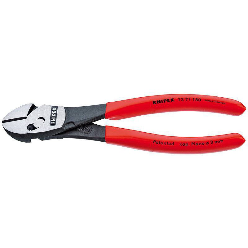 Plose de coupe diagonale Knipex 73 71 180 Utilisation intensive