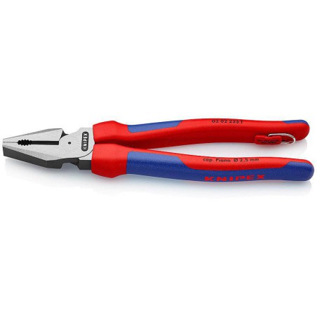 Universal ALICATE Knipex 02 02 225 T avec une bague de sécurité Anticaída