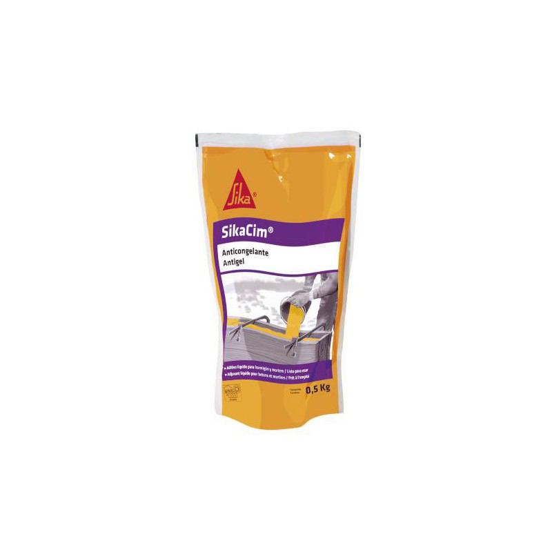Sikacim 0,5 kg de mortiers antigel additif