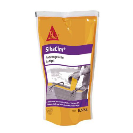 Sikacim 0,5 kg de mortiers antigel additif