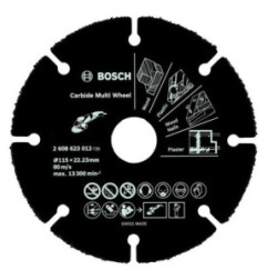 Disque de coupe multimaterial Bosch pour rainures 115 mm 2608623012