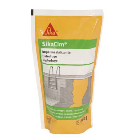 Power d'eau Sikacim Hydrophugo pour le béton et les mortiers
