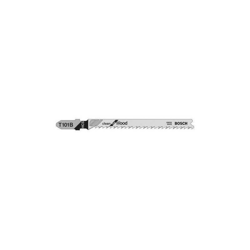 Tôle Sierra Bosch HCS propre T101 B Bois doux 3-30 mm 3 unités