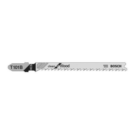 Tôle Sierra Bosch HCS propre T101 B Bois doux 3-30 mm 3 unités