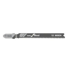 Sierra Fiche Bosch HCS Clean T119 B Bois doux 2-15 mm 3 unités