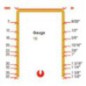 Finance Point Flack pour le clavador pneumatique SIMW5562 GA16 12-37 mm