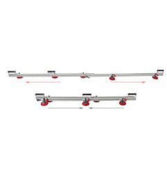 Système de transport de plaques de porcelaine Slim Easy Trans Rubí