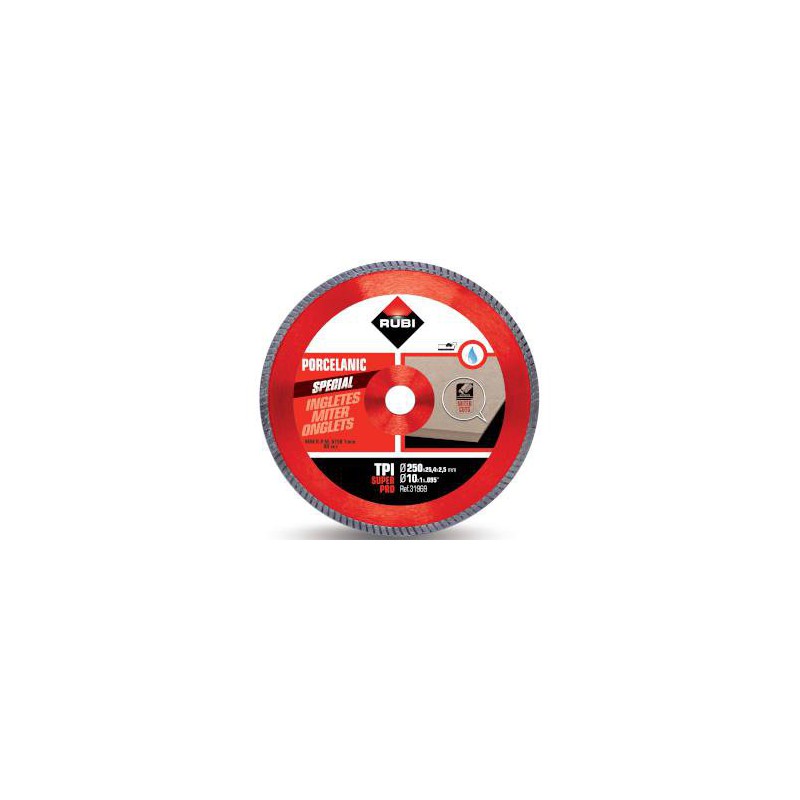 Diamond Disc Porcelanic Turbo Rubí TPI Superpro