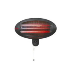 Stove électrique extérieur EDM 07090 Barres de quartz 2000W