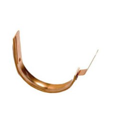 Palilla courte avec une double langue pour la gouttière en cuivre ronde