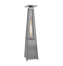 Poêle extérieur à gaz mais pyramide en acier inoxydable etba0011 5-13 kW
