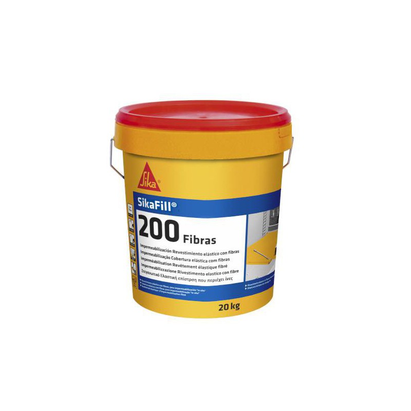 Peinture d'étanchéité pour couverte de fibre de sikafill 200 couleur