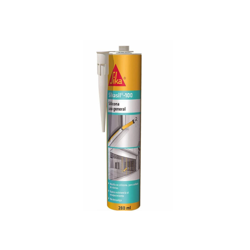 Sikasil élastique-100 blanc 280 ml