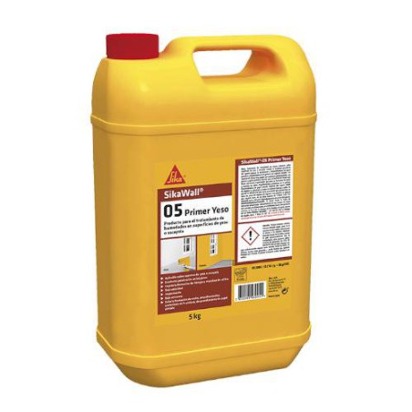Sikawall-05 en résine acrylique première 5 kg en plâtre blanc