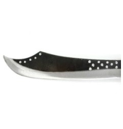 Mount Knife Avalon AVD4 avec poignée en cuir de 22 cm
