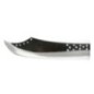 Mount Knife Avalon AVD4 avec poignée en cuir de 22 cm