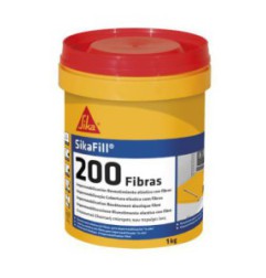 Peinture d'étanchéité pour fibre sikafill 200 couleur noir