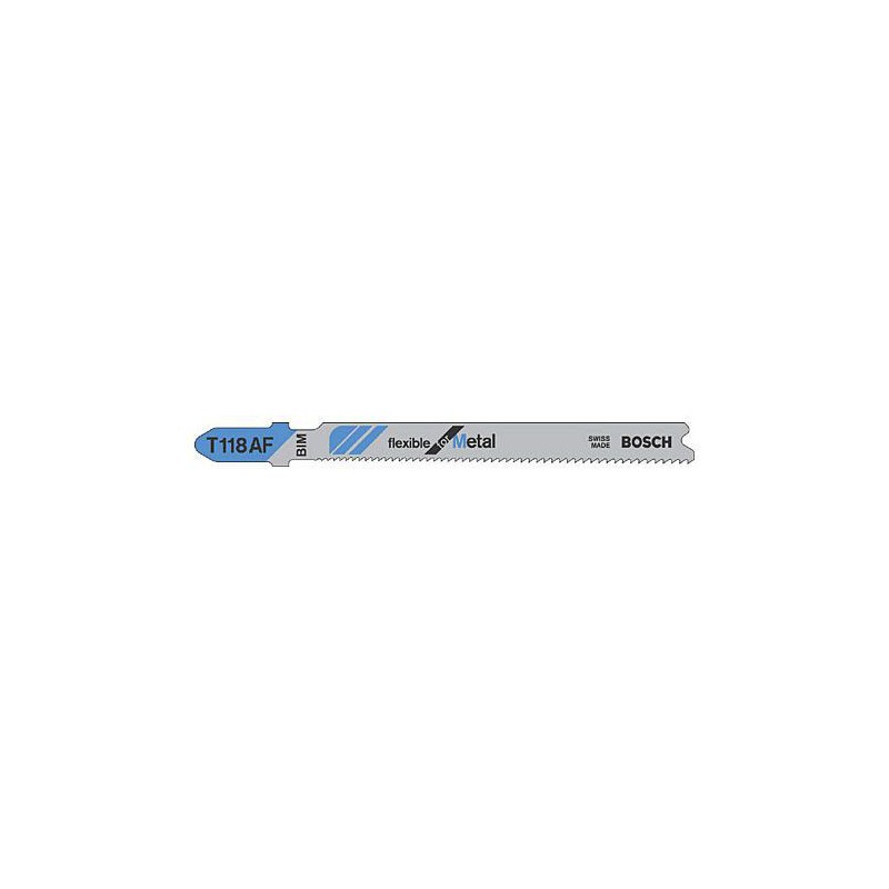 Sierra Calar Bosch T118Af Bimetal 5 unités