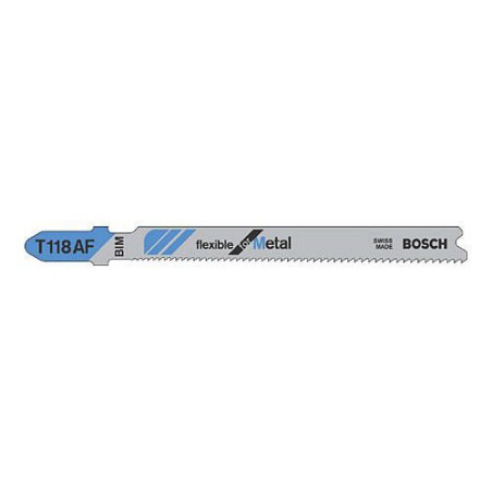 Sierra Calar Bosch T118Af Bimetal 5 unités
