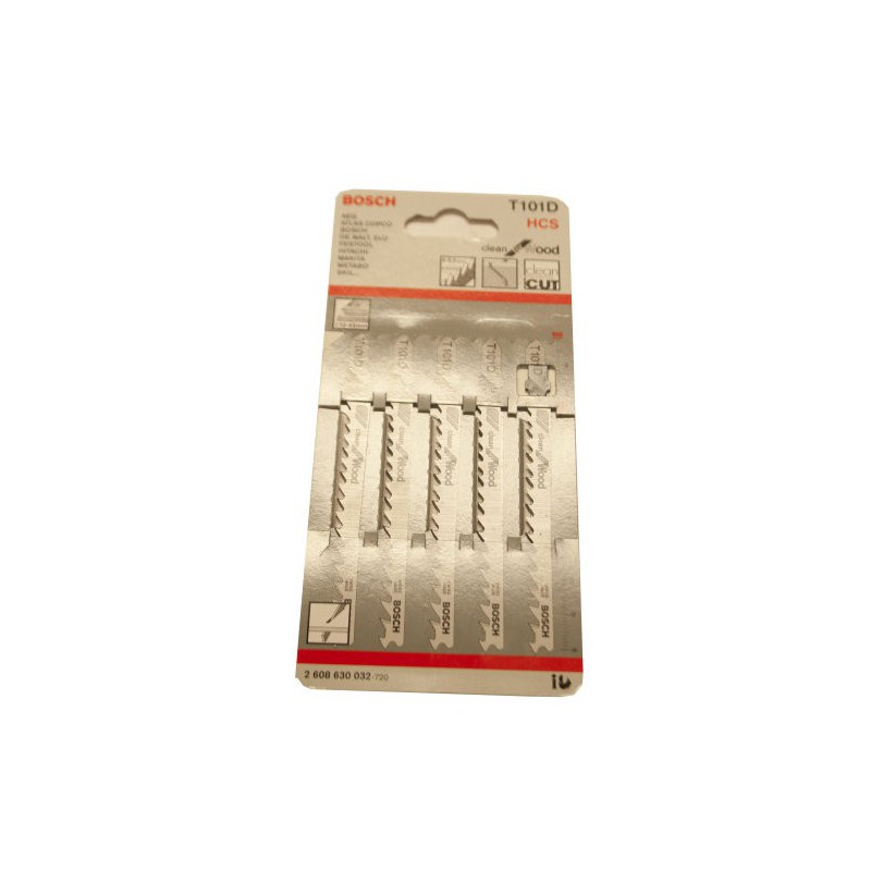 Sierra Calar Bosch T101D Wood 5 unités