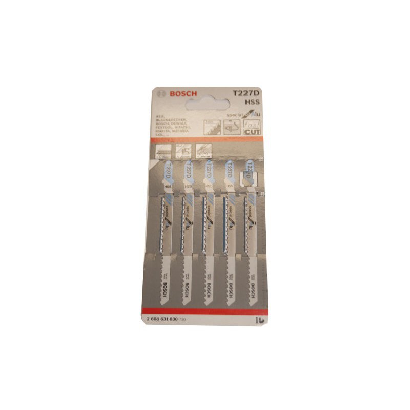 Sierra Calar Bosch T227D Metal 5 unités