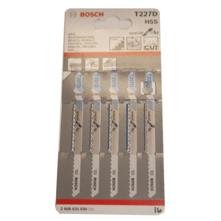 Sierra Calar Bosch T227D Metal 5 unités