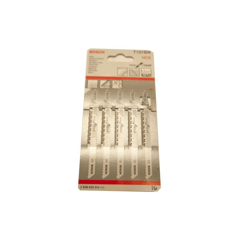 Sierra Calar Bosch T101BR Wood 5 unités
