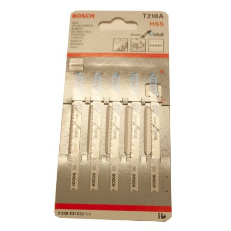 Sierra Calar Bosch T218A HSS 5 unités