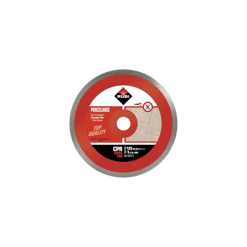 Disque diamant en porcelaine Rubí Superpro