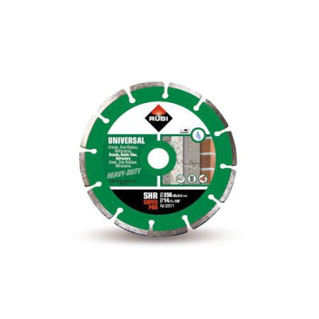 Travail segmenté en diamant général SHR 350 mm Superpro