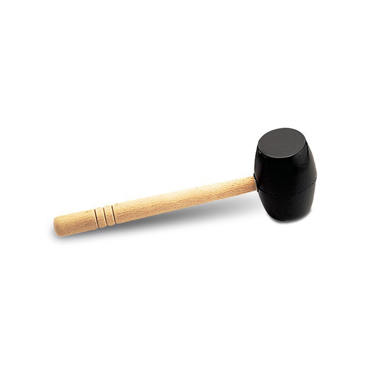 Mace en caoutchouc noir Rubi