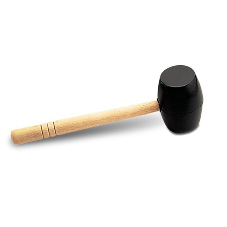 Mace en caoutchouc noir Rubi