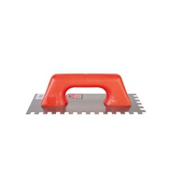 Peigne en acier rubis de 28 mm avec poignée en plastique fermé