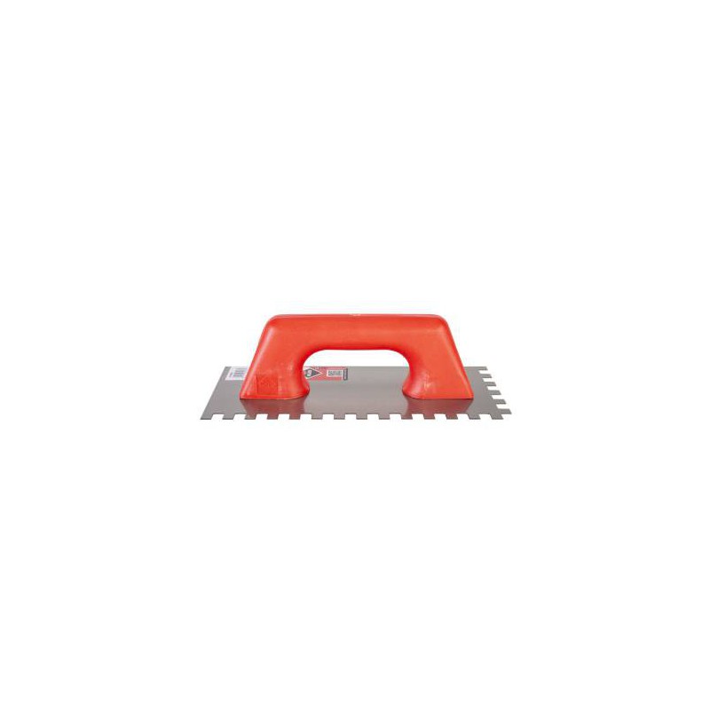 Peigne en acier rubis de 28 mm avec poignée en plastique fermé