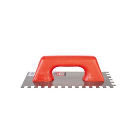 Peigne en acier rubis de 28 mm avec poignée en plastique fermé