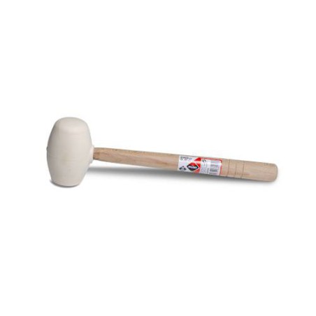 Mace en caoutchouc blanc rubis