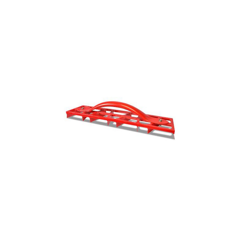 Grattoir en aluminium pour le plâtre rubis