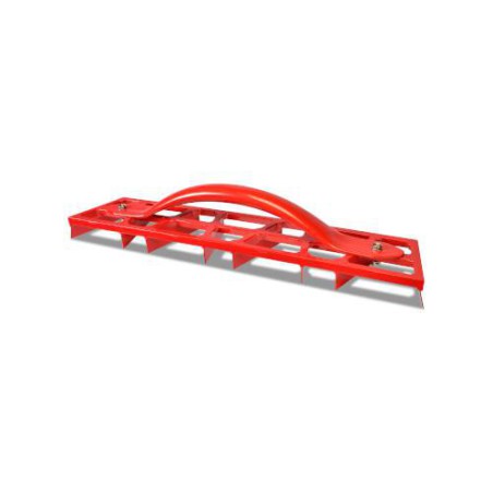 Grattoir en aluminium pour le plâtre rubis